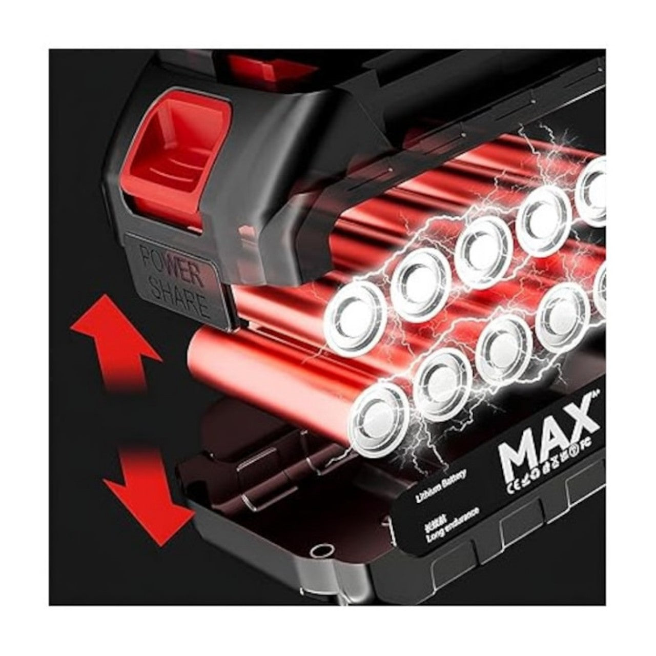 Aspirator & suflantă portabilă 6-în-1, fără fir – curățenie rapidă oriunde