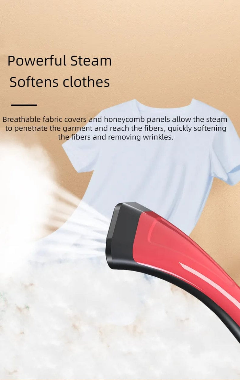 Aparat de călcat cu abur vertical 2 în 1 – profesional, portabil și eficient