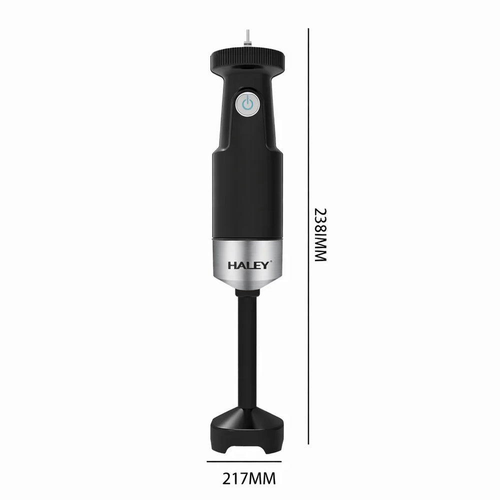 Blender vertical HALEY HY-1132, 1200W, set 4 în 1, cu tocător, tel și pahar gradat