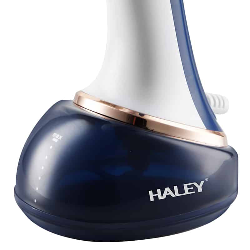 Fier de călcat cu abur HALEY HY-326, 1600W, rezervor 350 ml, încălzire în 15 secunde, abur vertical, albastru/alb
