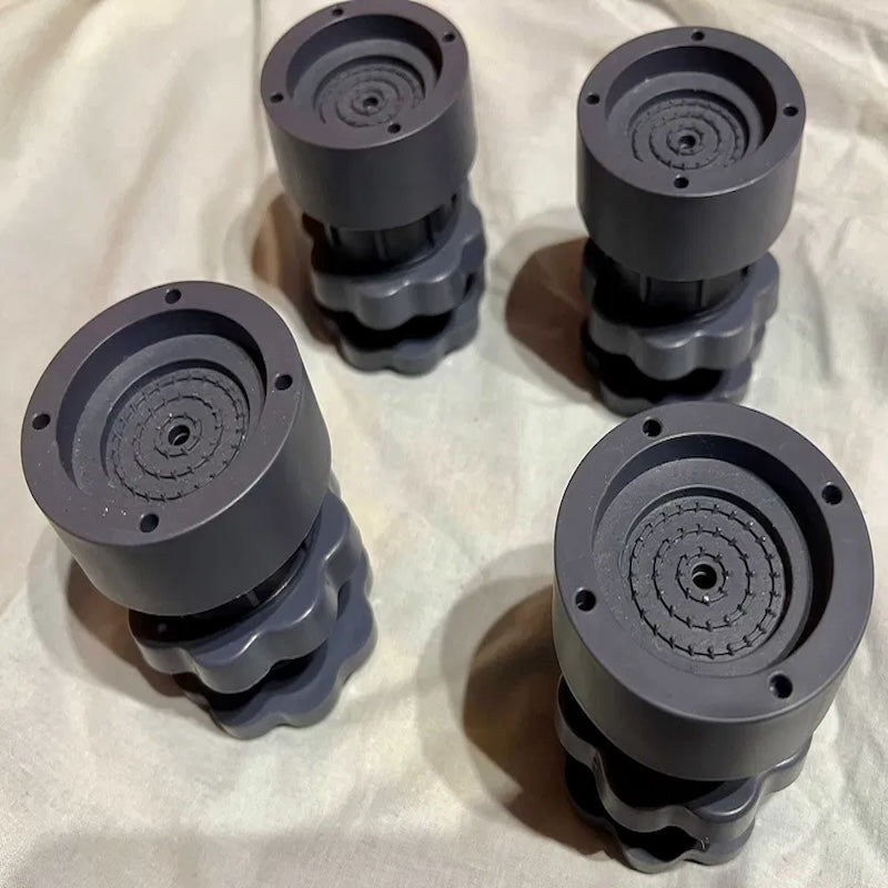 4 picioruse reglabile antivibratii si antiderapante pentru masina de spalat