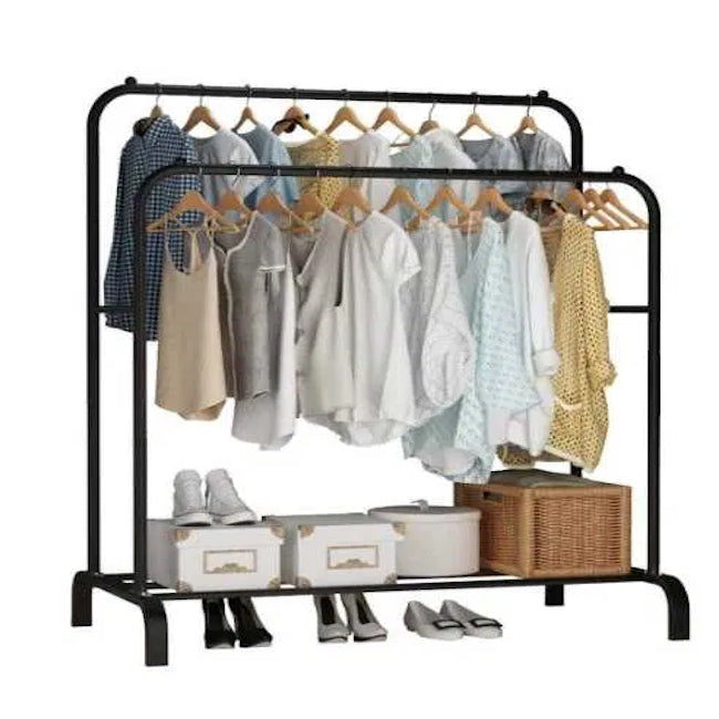 Raft dublu suport haine si incaltaminte