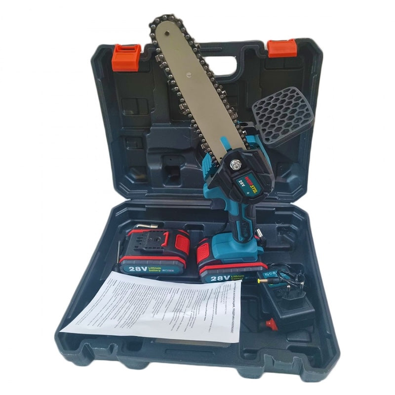 Fierestrau cu 2 acumulatori si 2 lanturi