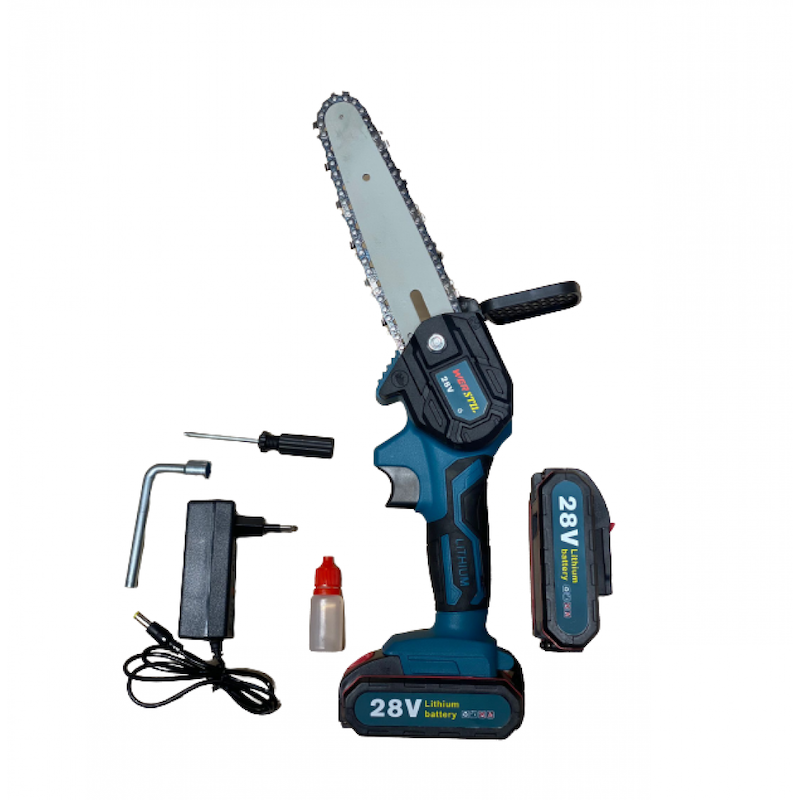 Fierestrau cu 2 acumulatori si 2 lanturi