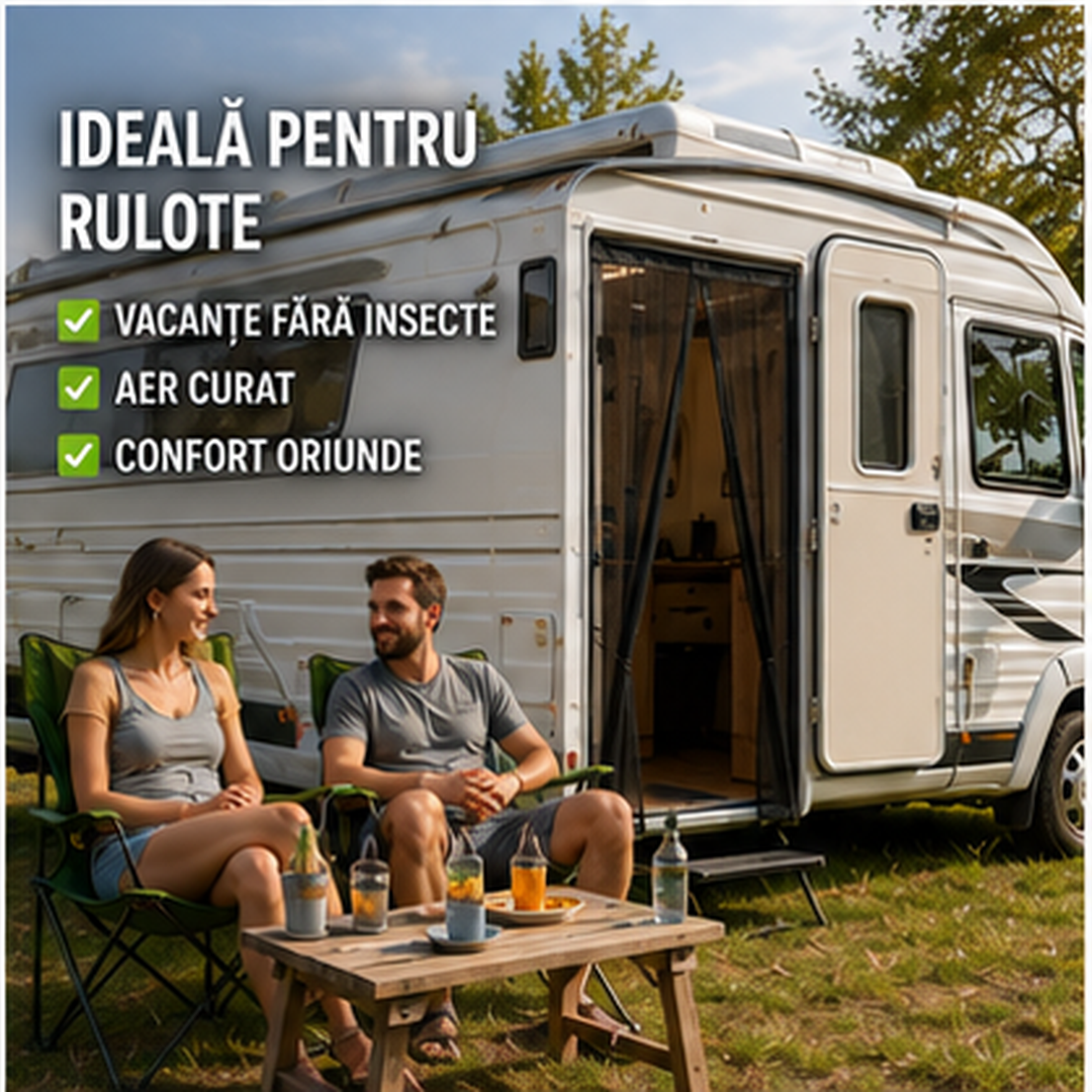 Perdea Magnetica Anti Insecte pentru Usa