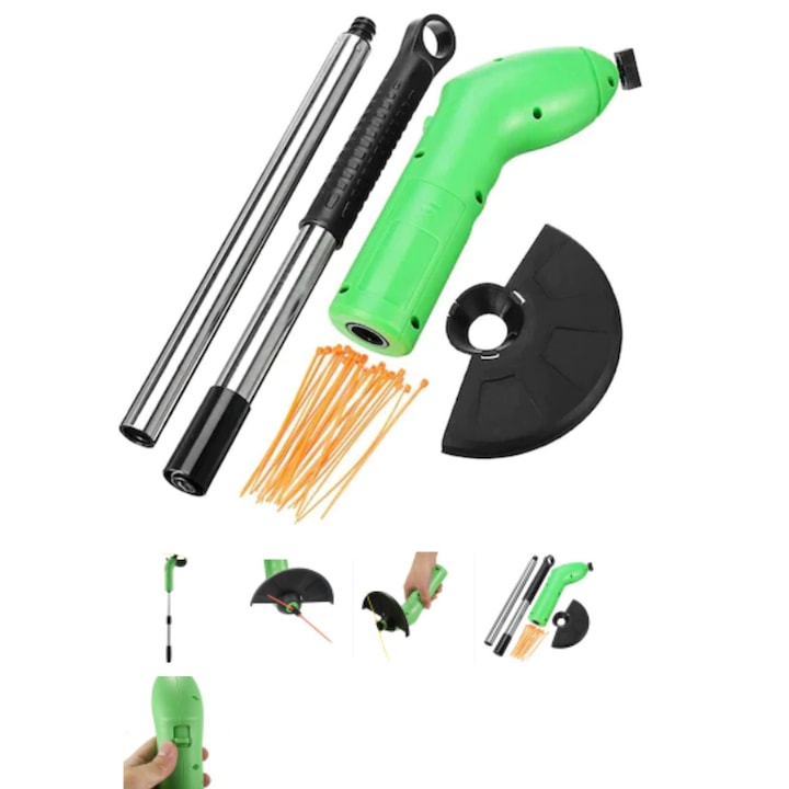 Mini trimmer pentru gazon, fara fir
