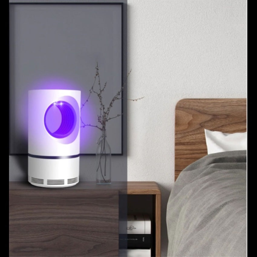 Lampa anti insecte si anti tantari, pentru interior, ventilator cu aspiratie si lumina UV