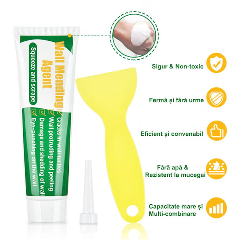 Set 2 buc Chit alb pentru reparat pereti, Wall Mending Agent, 2 x 100 g