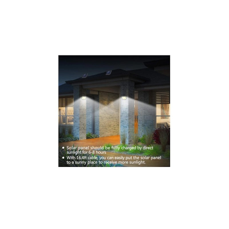 Proiector LED, 120 COB, Panou Solar, Senzor Miscare