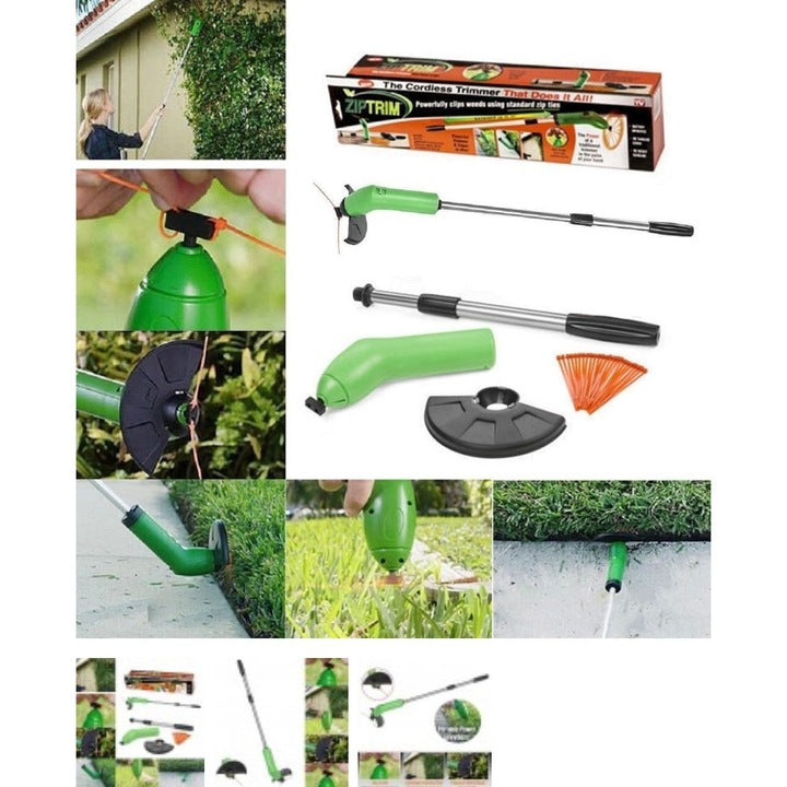 Mini trimmer pentru gazon, fara fir