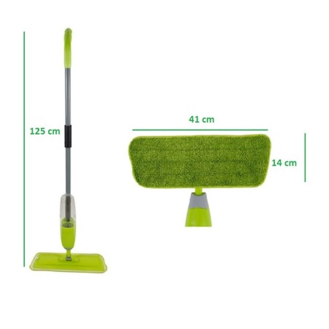 Mop cu spray, cu functie de pulverizare, laveta microfibra, rezervor incorporat 650ml