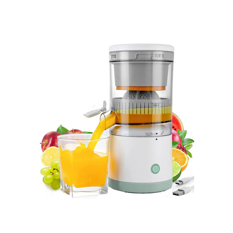 Storcator electric pentru citrice si alte fructe, portabil, design compact, 1.5L, 7.4V, 1600mah