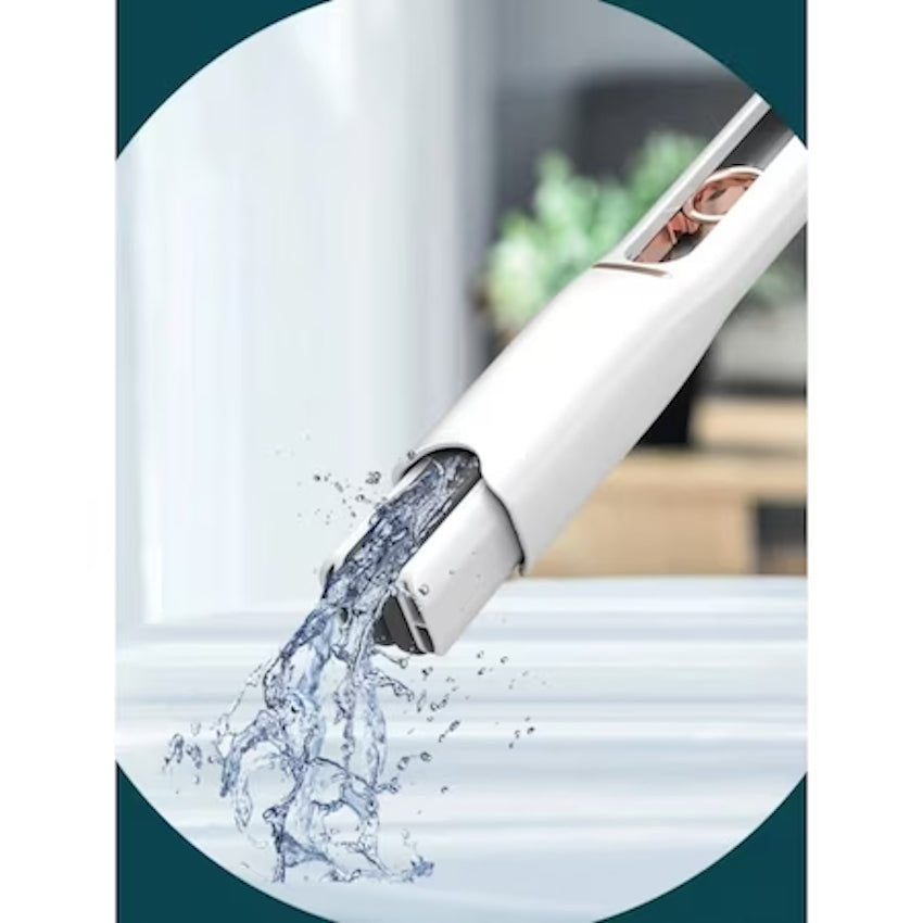 Mini mop pentru geamuri si suprafete, sistem autostoarcere