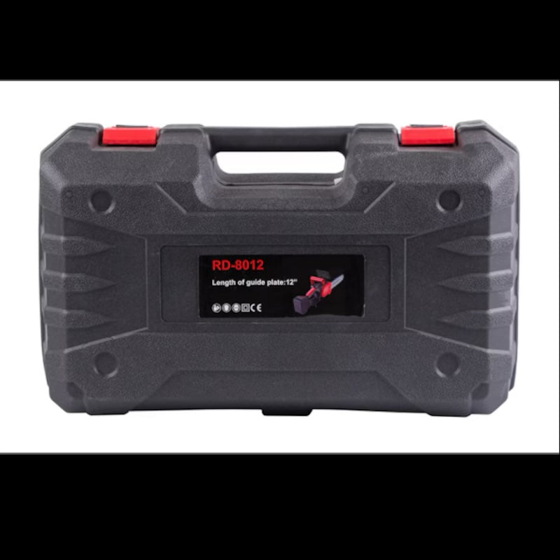 Drujba Electrica 1200W, 2 Acumulatori 48v, Motofierastrau 4200 rpm, lama 30 cm