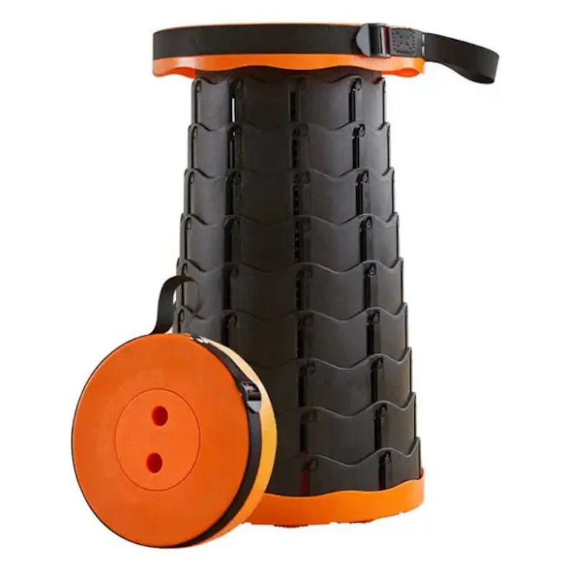 Scaun telescopic pliabil pentru casa, gradina, camping, pescuit