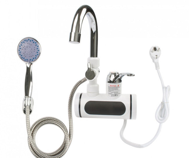 Robinet Electric pentru incalzit apa cu Dus si afisaj de temperatura