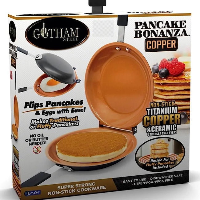 Tigaie dubla pentru clatite americane, Pancake Bonanza